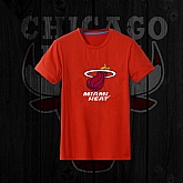 Men's Heat Fresh Logo Red Short Sleeve T-Shirt FengYun,baseball caps,new era cap wholesale,wholesale hats